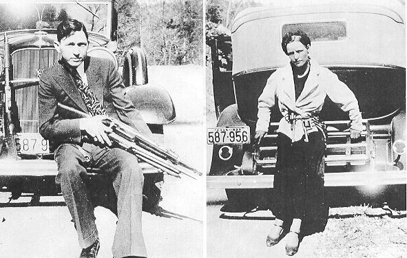 Clyde Barrow & Bonnie Parker