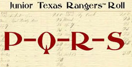 Junior Ranger PQRS with antique listing background