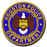 Houston PD seal with eagle