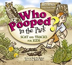 cover art for Who Pooped with owl and Big Bend landscape